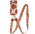 AVY Apple iPhone 12 Pro Max MagSafe Hoesje met Koord 130CM Botanique Roses