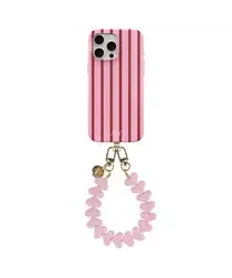 AVY Apple iPhone 12 Pro Max MagSafe Hoesje met Koord 30CM Linea Hearts afbeelding