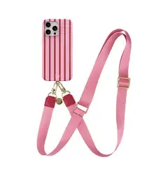 AVY Apple iPhone 12 Pro Max MagSafe Hoesje met Koord 130CM Linea Sol afbeelding