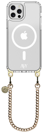 AVY Apple iPhone 12 / 12 Pro Hoesje met Koord & MagSafe 30CM Aurum Lien