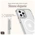 AVY Apple iPhone 12 / 12 Pro MagSafe Hoesje met Koord 30CM Cupid Black afbeelding 4