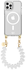 AVY Apple iPhone 12 / 12 Pro MagSafe Hoesje met Koord 30CM Cupid White