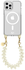 AVY Apple iPhone 12 / 12 Pro MagSafe Hoesje met Koord 30CM Cupid Beige
