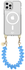 AVY Apple iPhone 12 / 12 Pro MagSafe Hoesje met Koord 30CM Cupid Blue