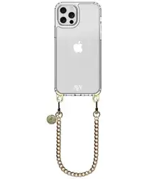 AVY Apple iPhone 12 / 12 Pro Hoesje Met Koord 30CM Aurum Lien afbeelding