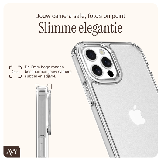 AVY Apple iPhone 12 / 12 Pro Hoesje Met Koord 32CM Botanique Roses afbeelding 6