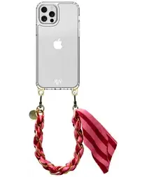 AVY Apple iPhone 12 / 12 Pro Hoesje Met Koord 32CM Linea Sol afbeelding