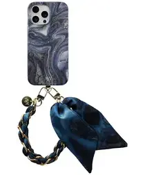 AVY Apple iPhone 12 / 12 Pro MagSafe Hoesje met Koord 32CM Obscura Blue afbeelding