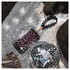 AVY Apple iPhone 12 / 12 Pro MagSafe Hoesje met Koord 30CM Panther Hearts afbeelding 2