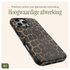 AVY Apple iPhone 12 / 12 Pro MagSafe Hoesje met Koord 30CM Panther Hearts afbeelding 6