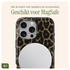 AVY Apple iPhone 12 / 12 Pro MagSafe Hoesje met Koord 30CM Panther Hearts afbeelding 7