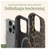 AVY Apple iPhone 12 / 12 Pro MagSafe Hoesje met Koord 30CM Panther Hearts afbeelding 8