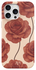 AVY Apple iPhone 12 / 12 Pro MagSafe Hoesje met Koord 30CM Hearts & Roses afbeelding 11