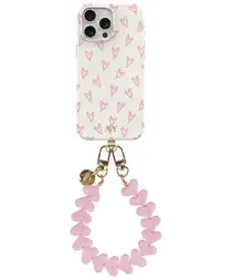 AVY Apple iPhone 12 / 12 Pro MagSafe Hoesje met Koord 30CM Cupid Hearts afbeelding