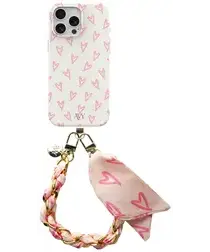 AVY Apple iPhone 12 / 12 Pro MagSafe Hoesje met Koord 32CM Cupid Blush afbeelding