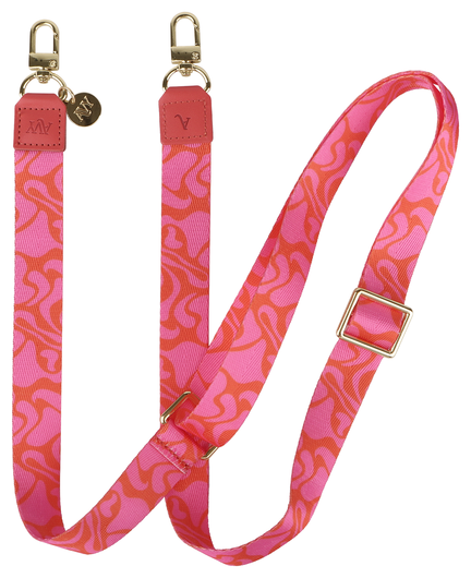 AVY Apple iPhone 12 / 12 Pro MagSafe Hoesje met Koord 130CM Rosé Twist afbeelding 12