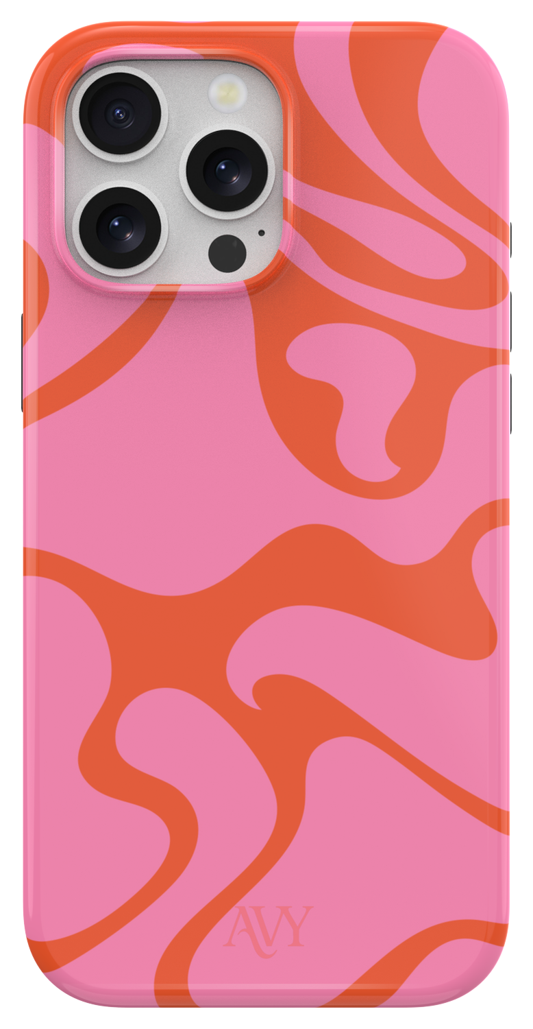 AVY Apple iPhone 12 / 12 Pro MagSafe Hoesje met Koord 32CM Rosé Twist afbeelding 11