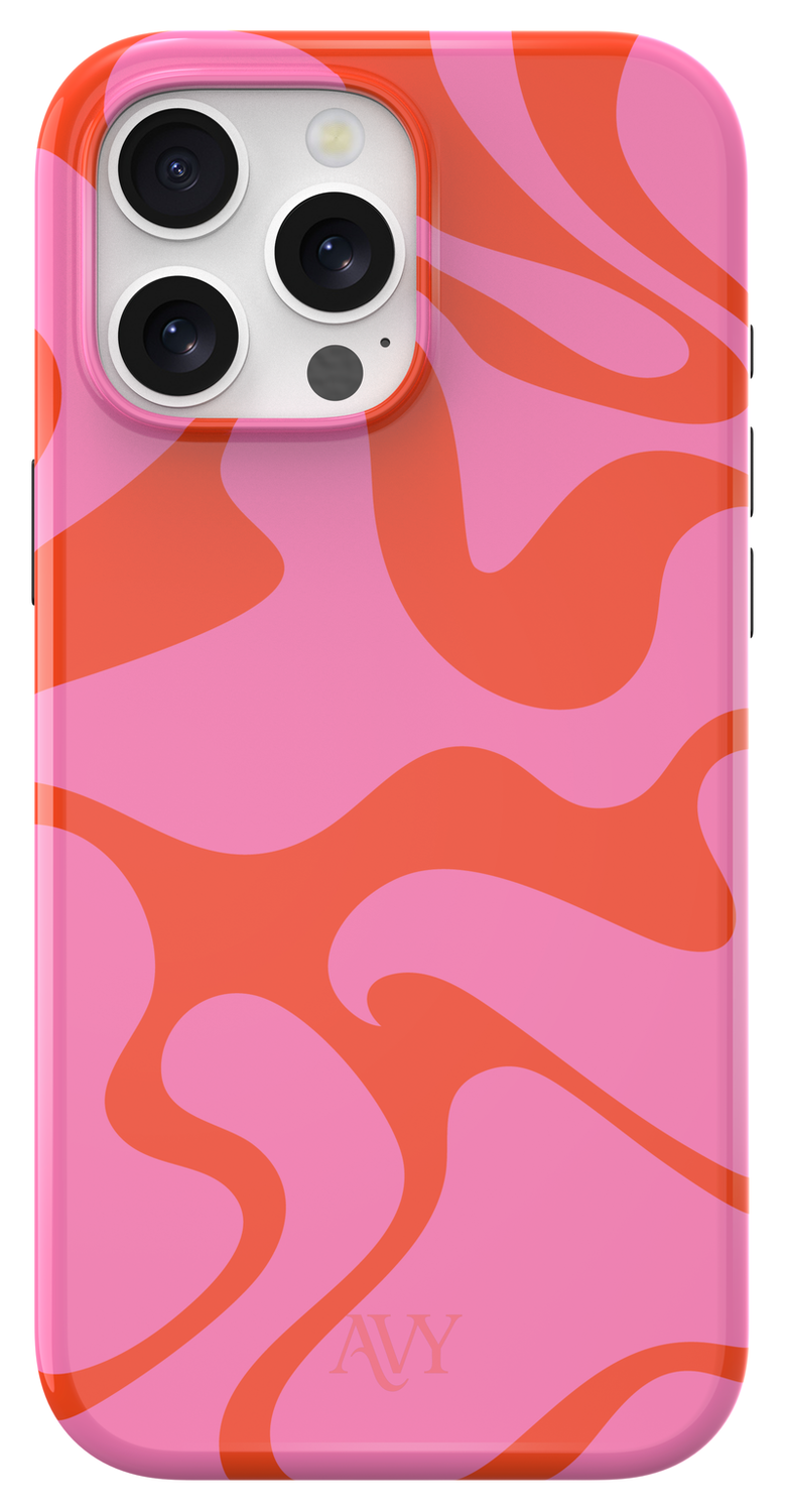 AVY Apple iPhone 12 / 12 Pro MagSafe Hoesje met Koord 32CM Rosé Twist afbeelding 12