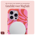AVY Apple iPhone 12 / 12 Pro MagSafe Hoesje met Koord 32CM Rosé Twist afbeelding 7
