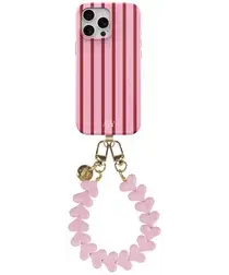 AVY Apple iPhone 12 / 12 Pro MagSafe Hoesje met Koord 30CM Linea Hearts afbeelding