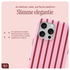 AVY Apple iPhone 12 / 12 Pro MagSafe Hoesje met Koord 30CM Linea Hearts afbeelding 5