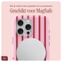 AVY Apple iPhone 12 / 12 Pro MagSafe Hoesje met Koord 30CM Linea Hearts afbeelding 6