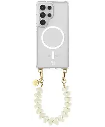 AVY Samsung Galaxy S25 Ultra Hoesje met Koord & MagSafe 30CM Cupid Beige afbeelding