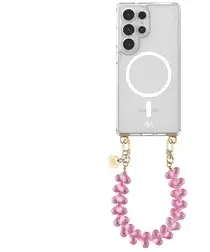 AVY Samsung Galaxy S25 Ultra Hoesje met Koord & MagSafe 30CM Cupid Clear Pink afbeelding