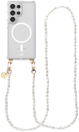 AVY Samsung Galaxy S25 Ultra Hoesje met Koord & MagSafe 120CM Perla Chic Long afbeelding