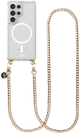 AVY Samsung Galaxy S25 Ultra Hoesje met Koord & MagSafe 120CM Aurum Lien Long afbeelding