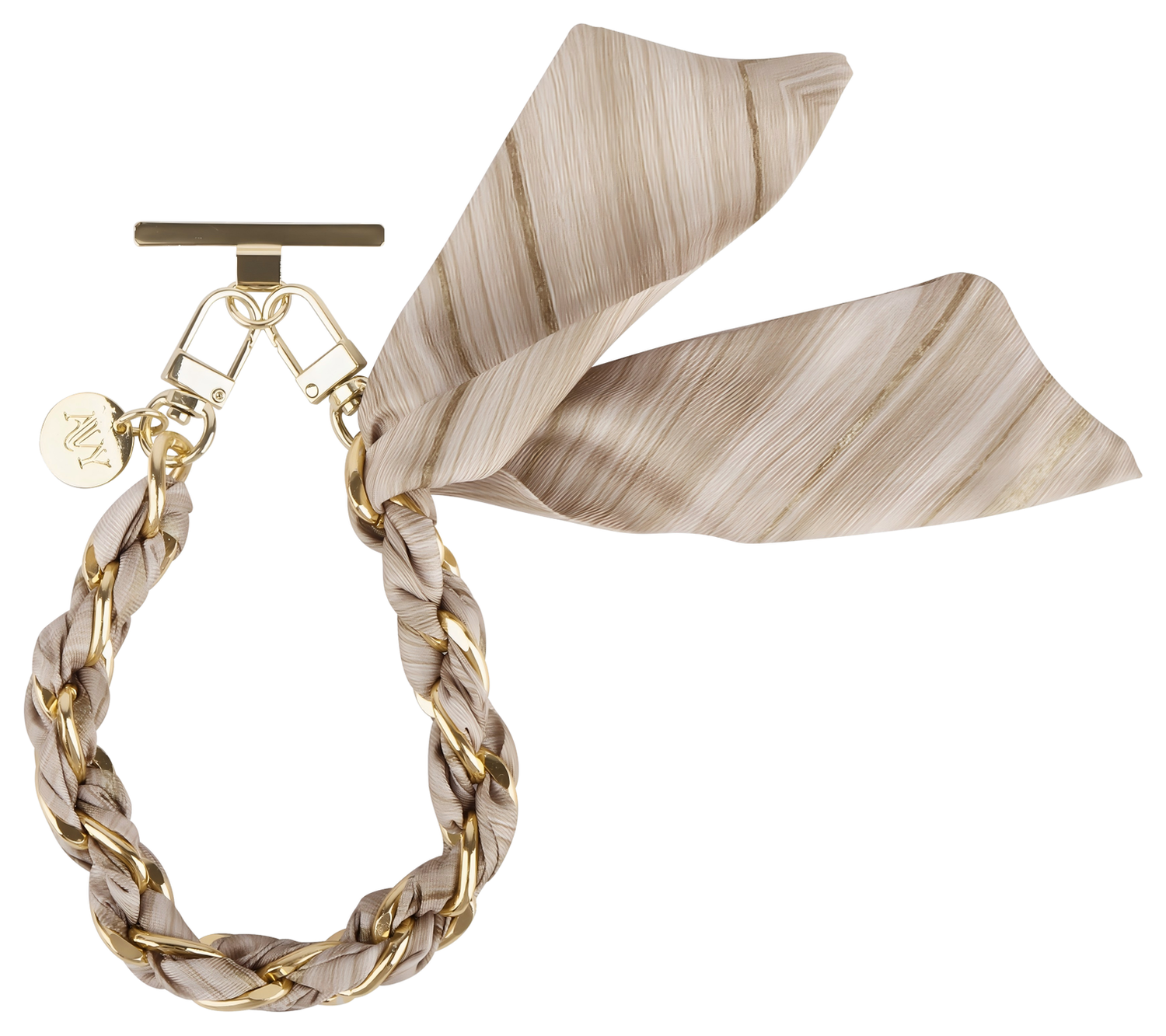 AVY Samsung Galaxy S25 Ultra Hoesje met Koord & MagSafe 32CM Aurum Gold afbeelding 12