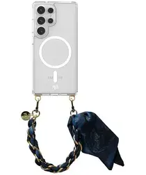 AVY Samsung Galaxy S25 Ultra Hoesje met Koord & MagSafe 32CM Obscura Blue afbeelding