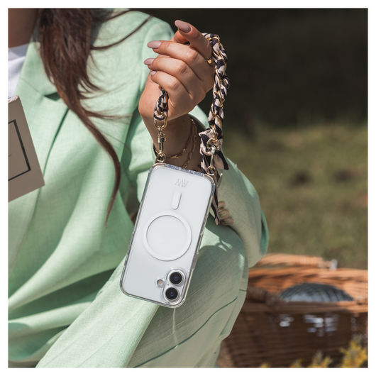 AVY Samsung Galaxy S25 Ultra Hoesje met Koord & MagSafe 32CM Serengeti Zebra afbeelding 4