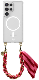 AVY Samsung Galaxy S25 Ultra Hoesje met Koord & MagSafe 32CM Linea Sol