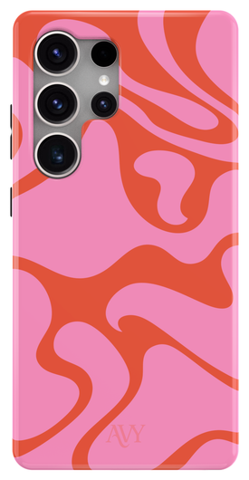 AVY Samsung Galaxy S25 Ultra MagSafe Hoesje met Koord 32CM Rosé Twist afbeelding 12