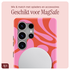 AVY Samsung Galaxy S25 Ultra MagSafe Hoesje met Koord 32CM Rosé Twist afbeelding 8