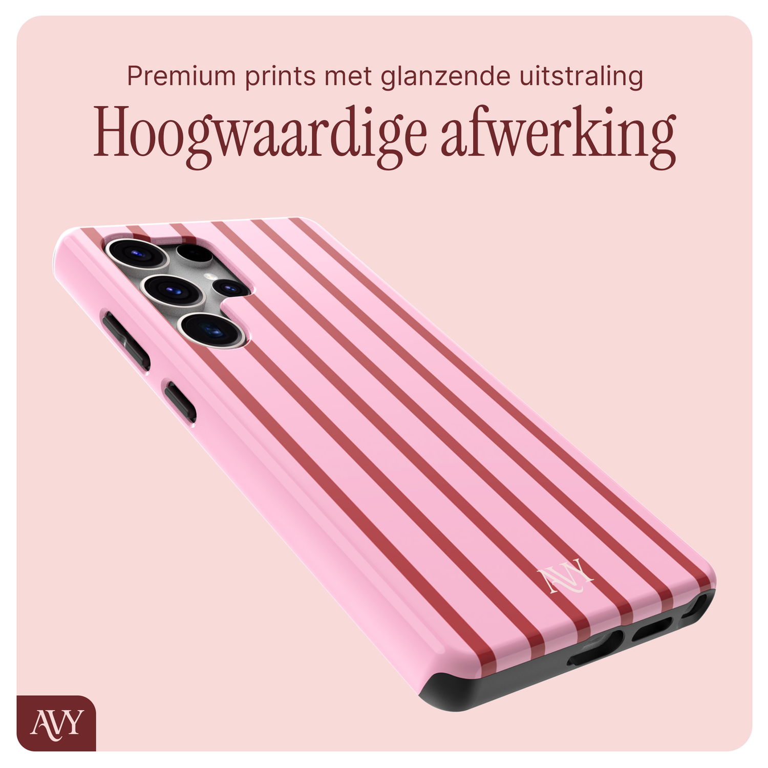 AVY Samsung Galaxy S25 Ultra MagSafe Hoesje met Koord 32CM Linea Sol afbeelding 9