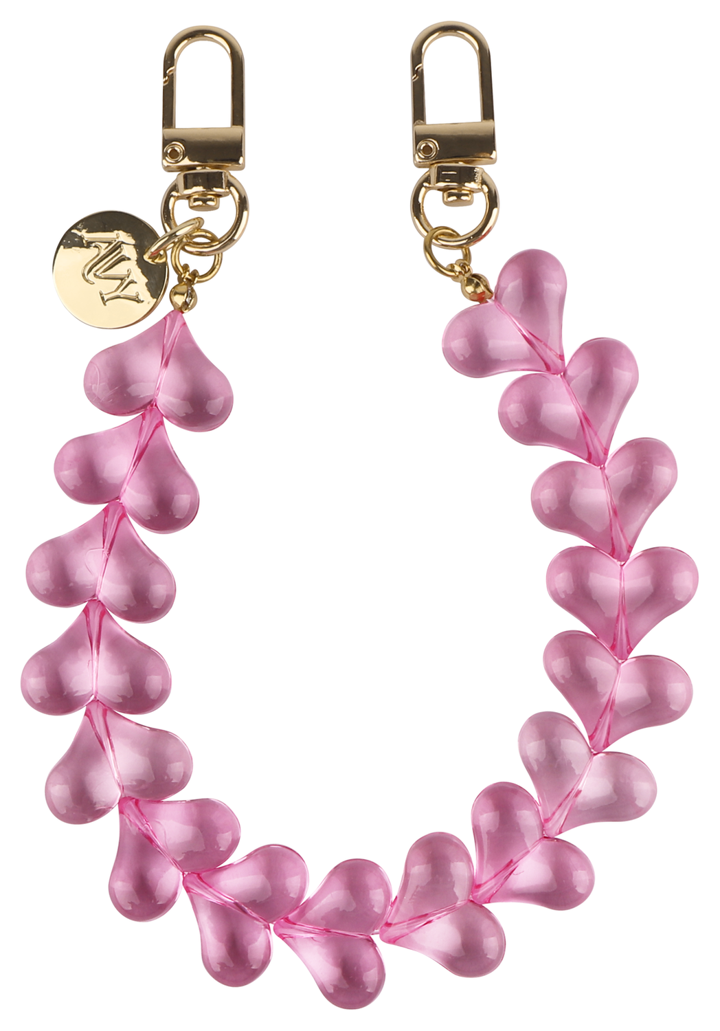 AVY Samsung Galaxy S24 Ultra Hoesje met Koord & MagSafe 30CM Cupid Clear Pink afbeelding 12