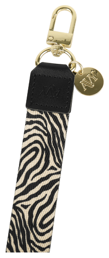 AVY Samsung Galaxy S24 Ultra Hoesje met Koord & MagSafe 130CM Serengeti Zebra afbeelding 12