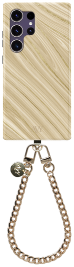 AVY Samsung Galaxy S24 Ultra MagSafe Hoesje met Koord 30CM Aurum Lien afbeelding 1