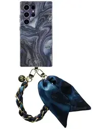 AVY Samsung Galaxy S24 Ultra MagSafe Hoesje met Koord 32CM Obscura Blue afbeelding