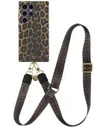 AVY Samsung Galaxy S24 Ultra MagSafe Hoesje met Koord 130CM Panthera Chic afbeelding