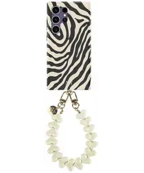 AVY Samsung Galaxy S24 Ultra MagSafe Hoesje met Koord 30CM Safari Hearts afbeelding