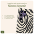 AVY Samsung Galaxy S24 Ultra MagSafe Hoesje met Koord 32CM Serengeti Zebra afbeelding 6