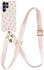 AVY Samsung Galaxy S24 Ultra MagSafe Hoesje met Koord 130CM Cupid Blush