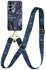 AVY Samsung Galaxy S25 MagSafe Hoesje met Koord 130CM Obscura Blue afbeelding 1