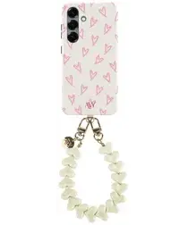 AVY Samsung Galaxy S25 MagSafe Hoesje met Koord 30CM Lovely Hearts afbeelding