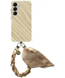 AVY Samsung Galaxy S25 Plus MagSafe Hoesje met Koord 32CM Aurum Gold afbeelding