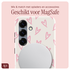 AVY Samsung Galaxy S25 Plus MagSafe Hoesje met Koord 30CM Lovely Hearts afbeelding 7