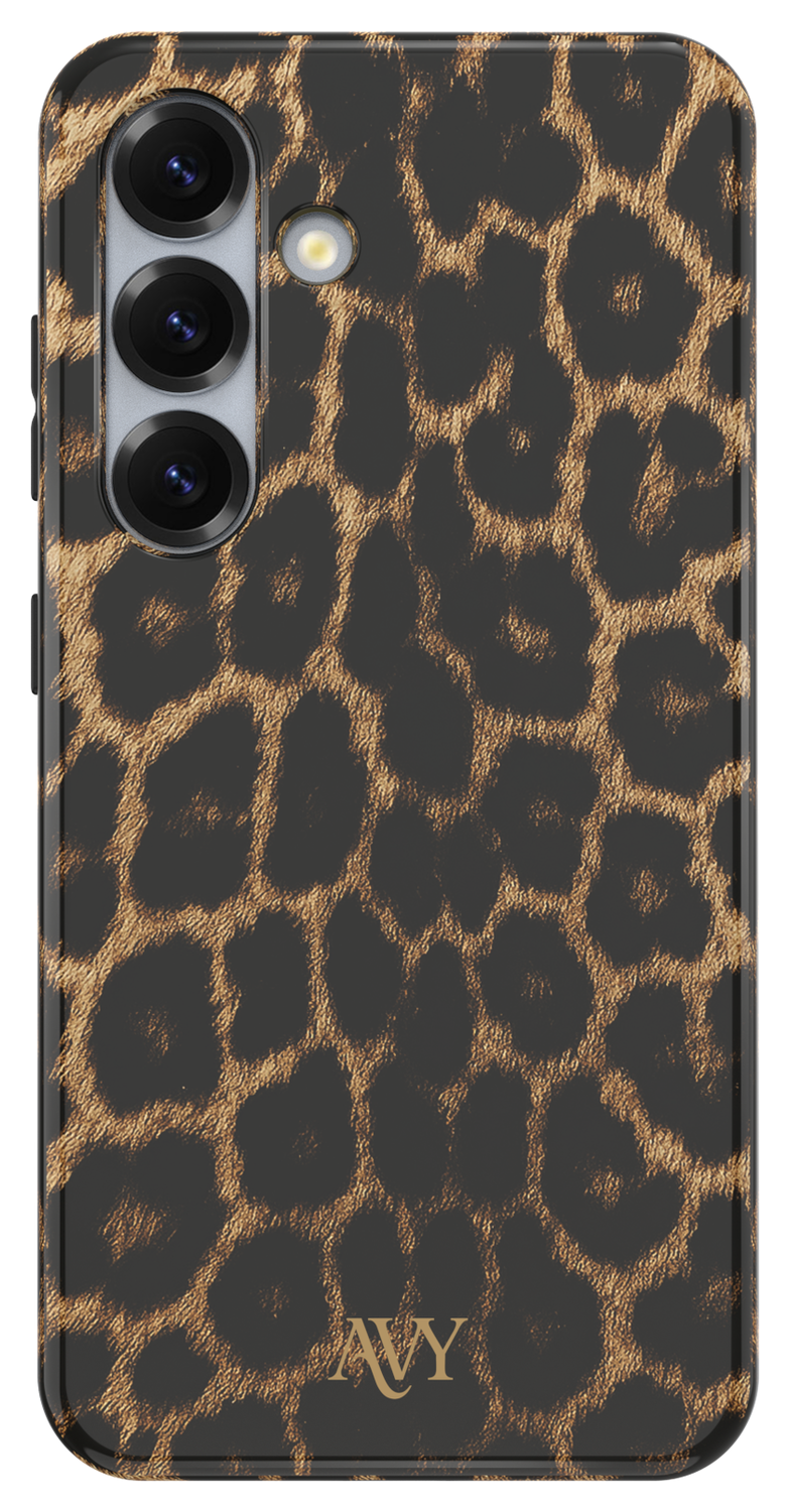 AVY Samsung Galaxy S24 Plus MagSafe Hoesje met Koord 30CM Panther Hearts afbeelding 11